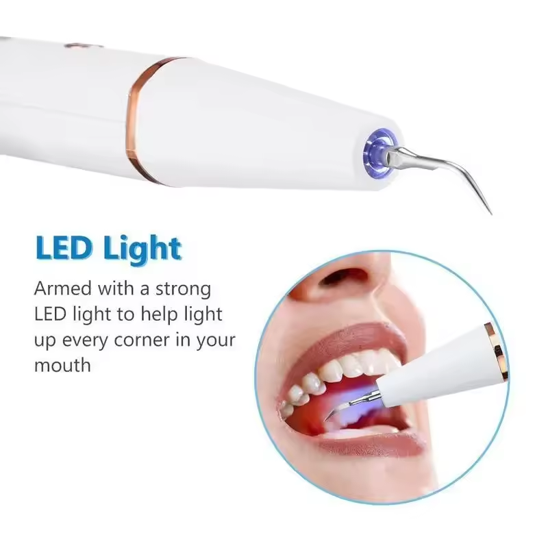Detalhe da luz LED em funcionamento